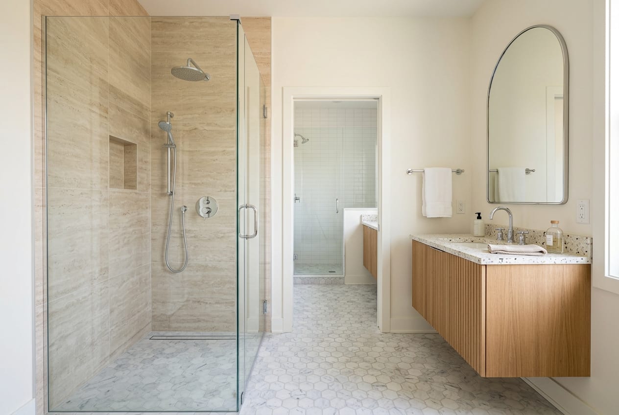 Flores Bathroom Remodeling Corp, bathroom remodeling in Seattle, completed project 2